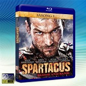 斯巴達克斯：血與沙 第1季 Spartacus: Blood and Sand   四碟版-藍光影片50G