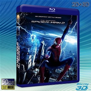 (3D+2D)蜘蛛人驚奇再起２: 電光之戰/超凡蜘蛛俠2 THE AMAZING SPIDER MAN : WITH GREAT POWER   -（藍光影片50G） 