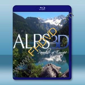  阿爾卑斯山-歐洲的天堂3D Alps 3D paradise of europe 藍光影片25G