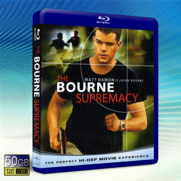 神鬼認證2:神鬼疑雲/諜影重重2 The Bourne Supremacy -藍光影片50G