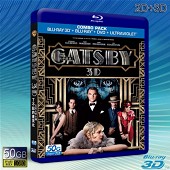（3D+2D）大亨小傳/了不起的蓋茨比 The Great Gatsby  -藍光影片50G 