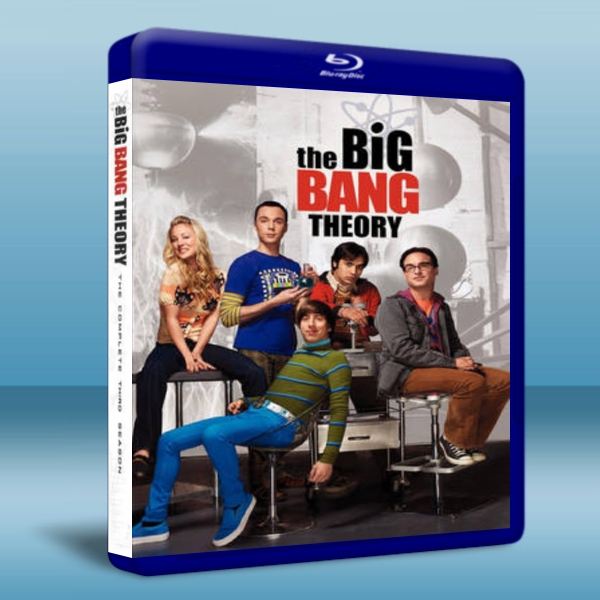 The Big Bang Theory 生活大爆炸/天才也性感第3季 雙碟版 -（藍光影片25G） 