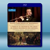 帕胡德：無憂宮之長笛協奏曲（古典音樂）Flute Concertos at Sanssouci - A Tribute to Frederick The Great  -（藍光影片25G） 