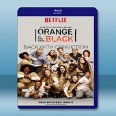 女子監獄 /鐵窗紅顏 Orange Is the New Black 第2季 (三碟)-（藍光影片25G）