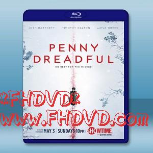 低俗怪談 Penny Dreadful 第2季 (3碟) -（藍光影片25G）