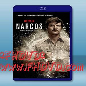 毒梟 Narcos  第1季 (2碟) -（藍光影片25G）