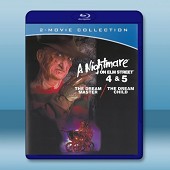 半夜鬼上床 第4+5部 (幽冥鬼手+猛鬼怪胎) A Nightmare On Elm Street 4+5 (1988/1989) -(藍光影片25G)