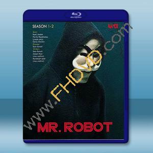  駭客軍團 第1+2季 Mr. Robot S1-2(2015-2016)藍光25G 4碟