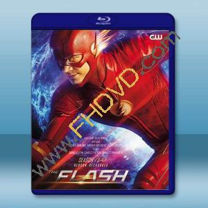  閃電俠 第3-4季 The Flash S3-S4 藍光25G 4碟L