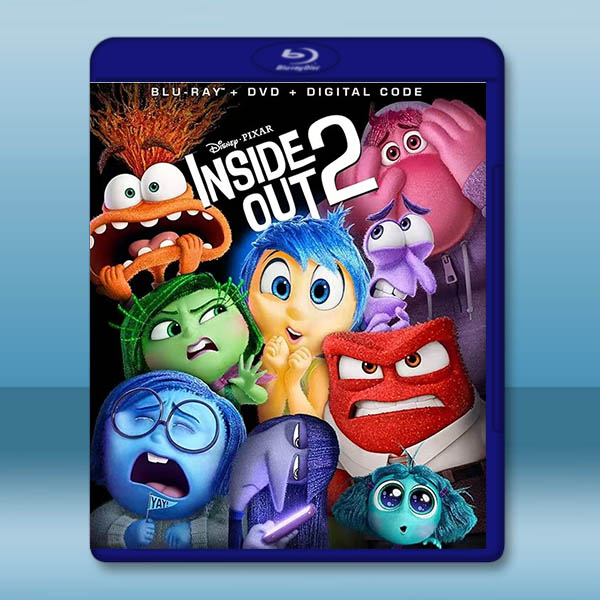 腦筋急轉彎2/頭腦特工隊2 Inside Out 2 (2024)藍光25G		 