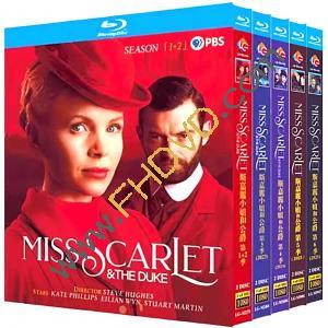 緋紅神探/斯嘉麗小姐探案集 第1-6季 藍光25G 10碟L		 