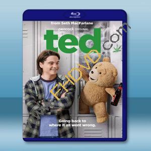 熊麻吉/泰迪熊 第一季 Ted S1(2024)藍光25G 2碟		 