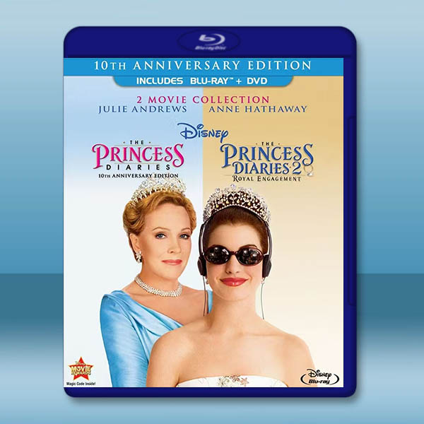 麻雀變公主 1+2 The Princess Diaries 1+2(2023)藍光25G 2碟:圖片 2