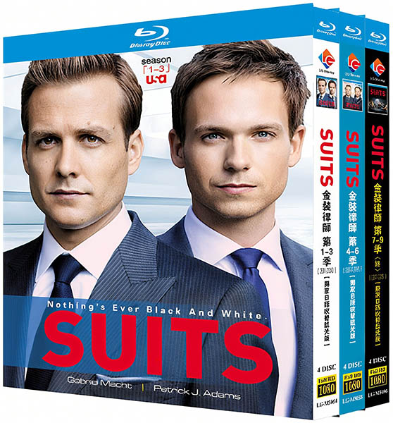 金裝律師 第1-9季 Suits S1-S9 藍光25G 12碟L:圖片 2