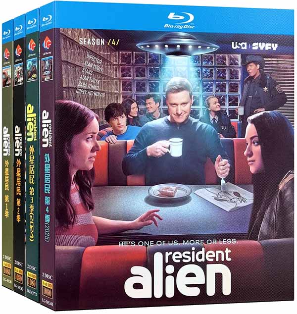外星居民1-4季 Resident Alien S1-S4 藍光25G 8碟L:圖片 2
