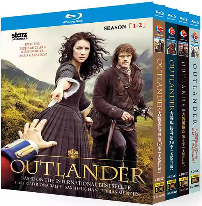 古戰場傳奇 第1-7季 Outlander S1-S7 藍光25G 12碟L:圖片 2