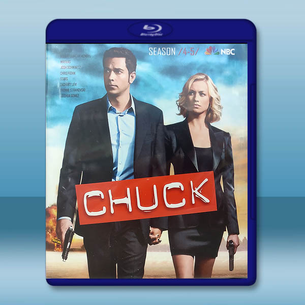 超市特工 第4-5季 Chuck S4-5藍光25G 4碟L:圖片 2