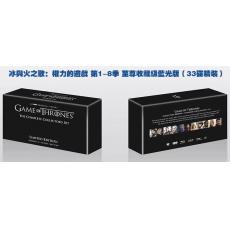 冰與火之歌：權力的遊戲 第1-8季 至尊收藏級藍光版（33碟精裝）G