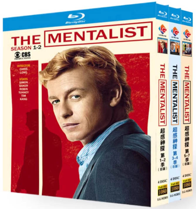 超感神探 第1-7季 The Mentalist S1-S7 藍光25G 12碟L:圖片 2